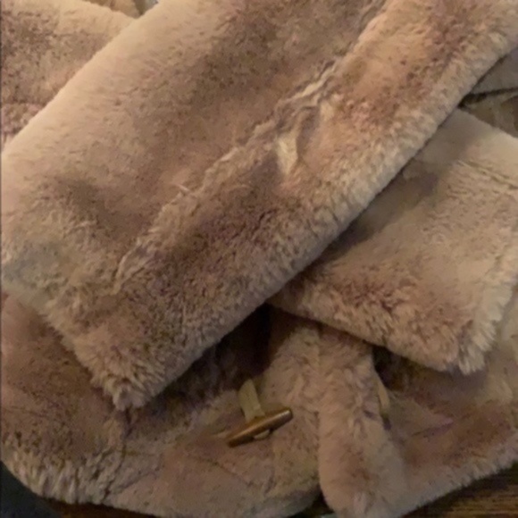 Opening Ceremony Insomniac Reversible Faux-Fur Houndstooth Jacket - Picture 9 of 10